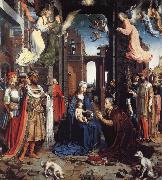 Jan Gossaert Mabuse THe Adoration of the Kings oil painting on canvas